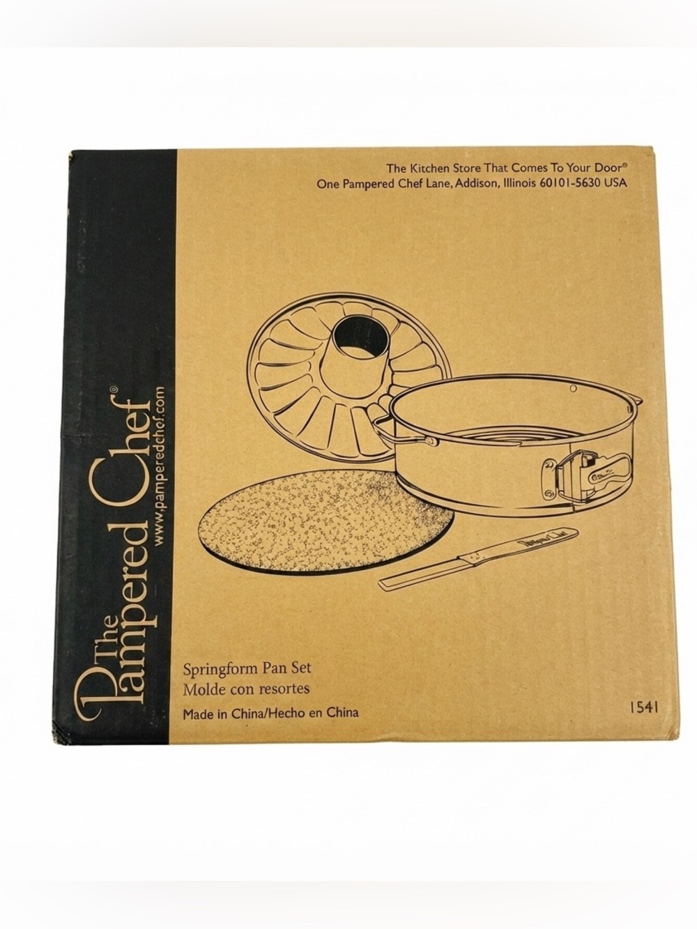 π° Pampered Chef Springform Pan Set #1541 β NEW, Complete! - Picture 3 of 6